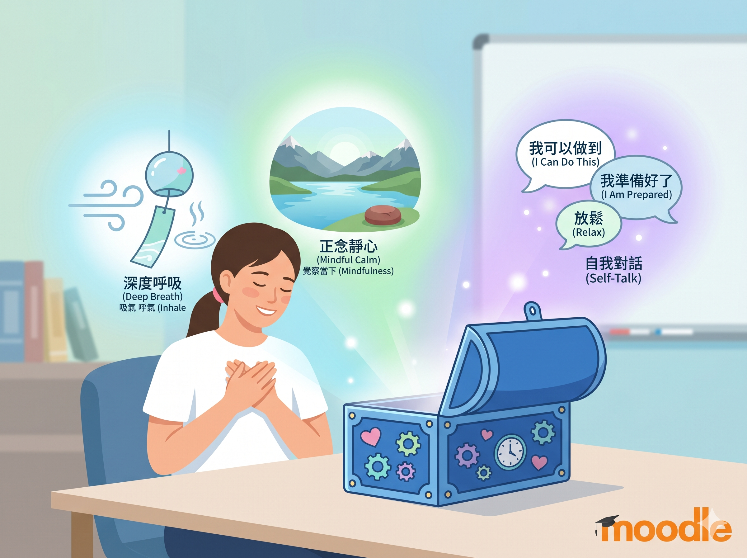 【自我】考試與上台不緊張：中小學生的壓力百寶箱